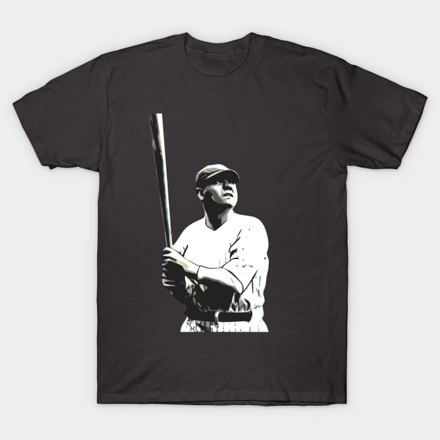 Babe Ruth T-Shirt by Creativedy Stuff